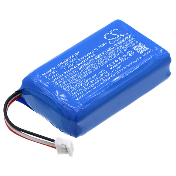 Battery for Abus Secvest Wireless Alarm System FUBT50000 7.4V Li-Polymer 2400mA