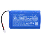 Battery for Abus Secvest Wireless Alarm System FUBT50000 7.4V Li-Polymer 2400mA