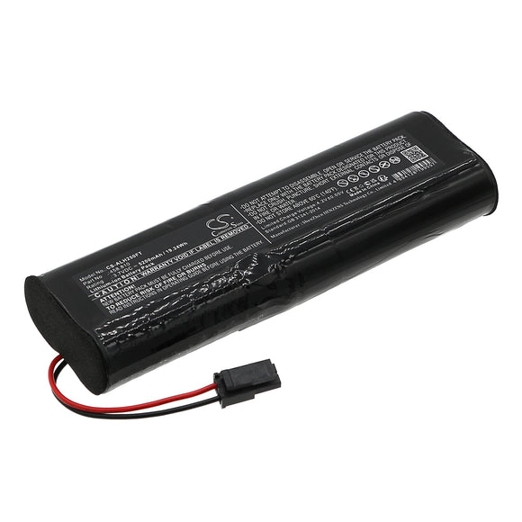 Battery for Acculux HL25EX ex 458.81 3.7V Li-ion 5200mAh / 19.24Wh