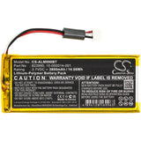 Battery for 2GIG SP1-GC3 10-000014-001, 823990 3.7V Li-Polymer 3800mAh / 14.06W
