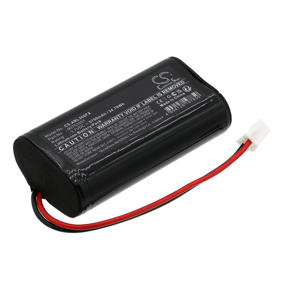 Battery for ADARO Adalit L-3000 90703201, L3.60 3.7V Li-ion 6700mAh / 24.79Wh