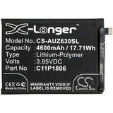 Battery for Asus ZenFone 6 2019 1ICP5/65/87, C11P1806 3.85V Li-Polymer 4600mAh 