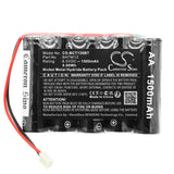 Battery for DAITEM Panel Pre 2007 BATNI13 6.0V Ni-MH 1500mAh / 9.00Wh