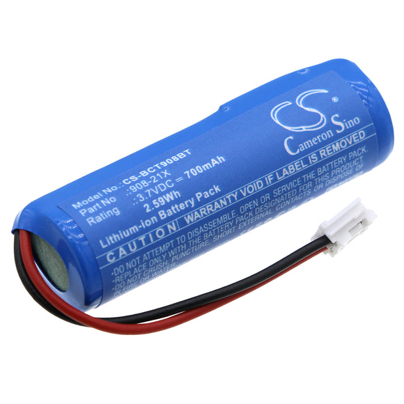 Battery for DAITEM 442-29X 908-21X, BAT90821 3.7V Li-ion 700mAh / 2.59Wh
