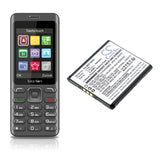 Battery for Bea-fon C160 C160 3.8V Li-Polymer 700mAh / 2.66Wh