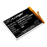Battery for Bea-fon M6 Premium M6 3.85V Li-Polymer 3600mAh / 13.86Wh
