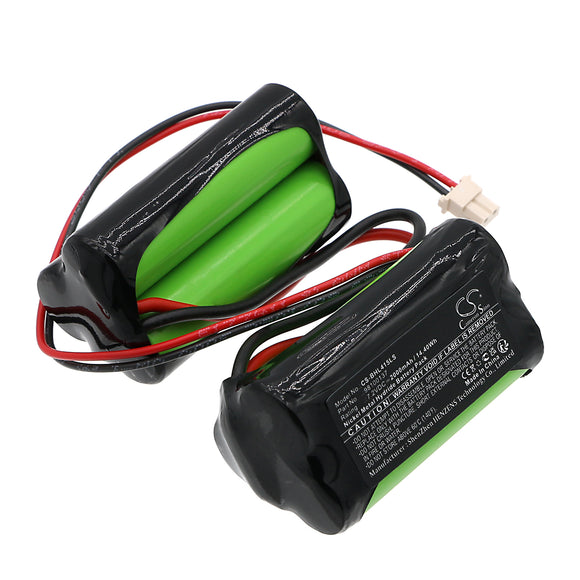 Battery for Beghelli 415393001 98100137 7.2V Ni-MH 2000mAh / 14.40Wh
