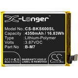 Battery for VIVO G1 5G B-M7 3.87V Li-Polymer 4350mAh / 16.83Wh