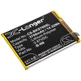 Battery for VIVO V2020 B-N8 3.87V Li-Polymer 3700mAh / 14.32Wh