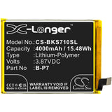 Battery for VIVO V2031A B-P7 3.87V Li-Polymer 4000mAh / 15.48Wh