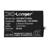 Battery for VIVO T2x B-U2 3.87V Li-Polymer 5900mAh / 22.83Wh