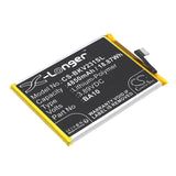 Battery for VIVO V2318A BA10 3.89V Li-Polymer 4850mAh / 18.87Wh