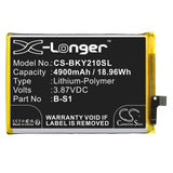Battery for VIVO Y21T B-S1 3.87V Li-Polymer 4900mAh / 18.96Wh