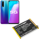 Battery for VIVO V2002 B-N5 3.87V Li-Polymer 4400mAh / 17.03Wh