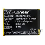 Battery for VIVO V1963A B-M2 3.85V Li-Polymer 4900mAh / 18.87Wh