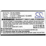Battery for BLU Tank 2.4 Torch C814670300L 3.8V Li-ion 2800mAh / 10.64Wh