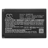 Battery for Samsung NX11 BP1310, BP-1310, ED-BP1310 7.4V Li-ion 850mAh