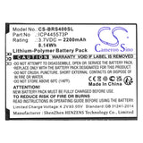 Battery for BRONDI SMARTPHONE 4G ICP445573P 3.7V Li-Polymer 2200mAh / 8.14Wh