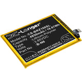 Battery for VIVO V2012A B-N6 3.85V Li-Polymer 4850mAh / 18.67Wh
