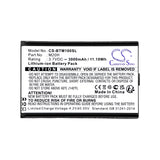 Battery for Smrat Pro M028AT M20H 3.7V Li-ion 3000mAh / 11.10Wh