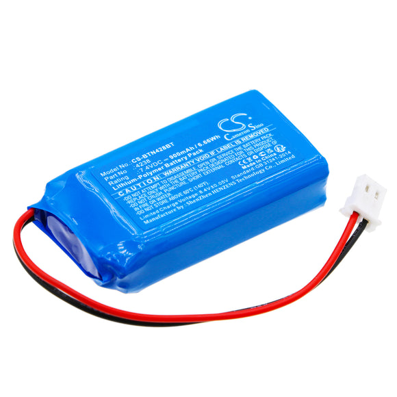 Battery for Bticino 4216 4238 7.4V Li-Polymer 900mAh / 6.66Wh
