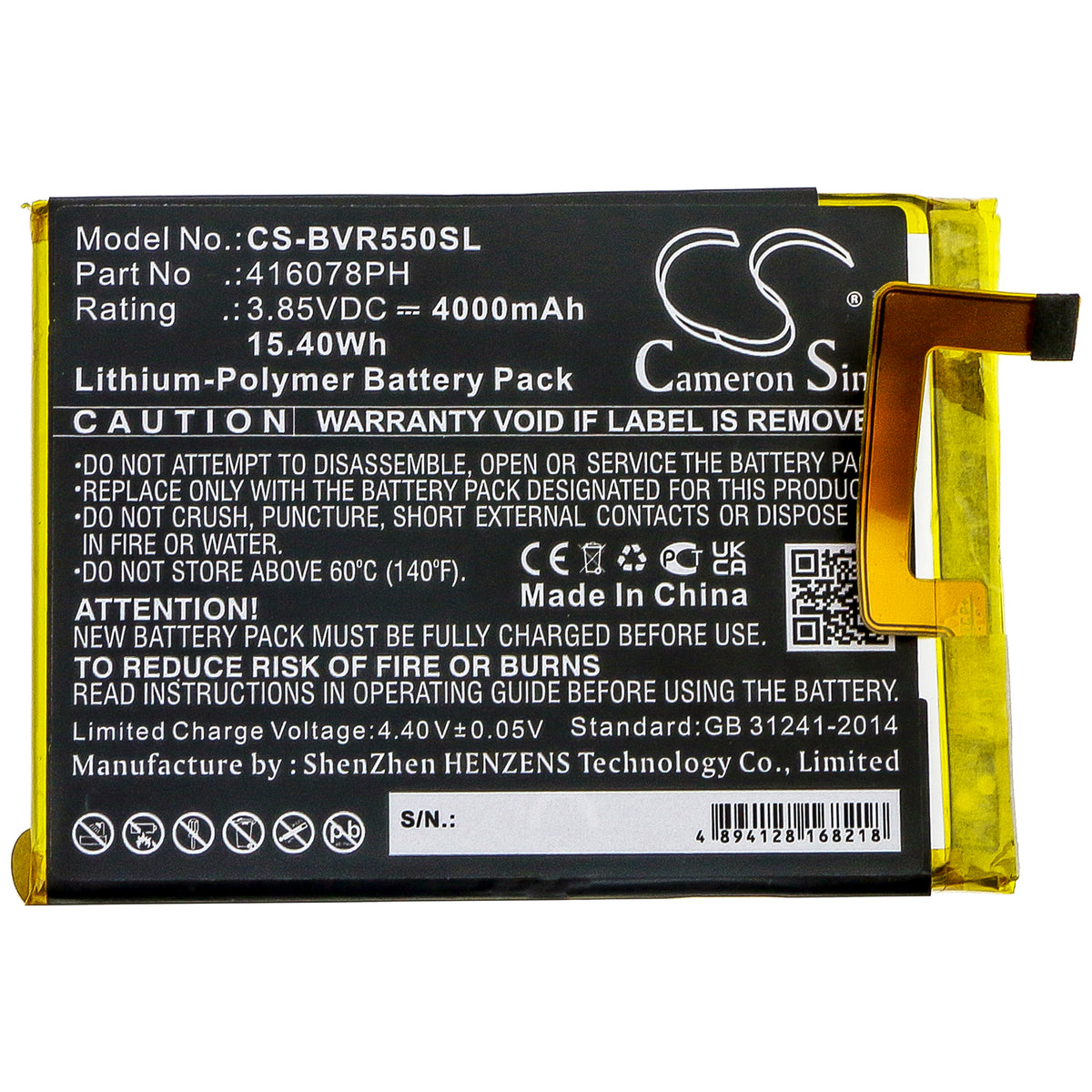BATTERIE ORIGINALE OEM BLACKVIEW BV5500 DUAL SIM 4400mAh GENUINE BATTERY NEW + KIT OUTILS - Téléphonie