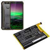Battery for Blackview BV5500 416078PH 3.85V Li-Polymer 4000mAh / 15.40Wh