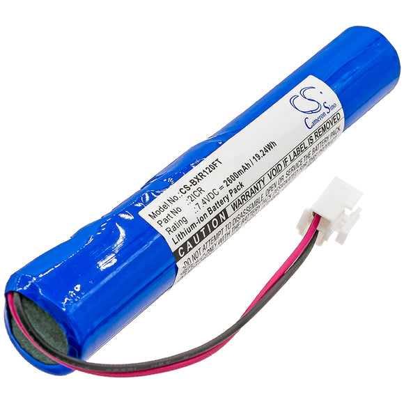 Battery for Bayco SLR-2120 2ICR 7.4V Li-ion 2600mAh / 19.24Wh