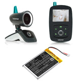Battery for Babymoov Babyphone YOO-travel FT544060P 3.7V Li-Polymer 1400mAh / 5.