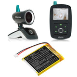 Battery for Babymoov Babyphone Video YOO Travel FT484655P 3.7V Li-Polymer 1000mA