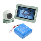 Battery for Babymoov Babyphone YOO Go plus HD KHX173636 3.7V Li-Polymer 3000mAh 