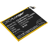 Battery for VIVO NEX S B-E6 3.85V Li-Polymer 3900mAh / 15.02Wh