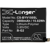 Battery for VIVO V1831 B-G2 3.85V Li-Polymer 3900mAh / 15.02Wh