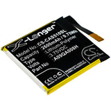 Battery for CATERPILLAR S50c 023.B0008.0061, A09QA008H 3.75V Li-Polymer 2600mAh