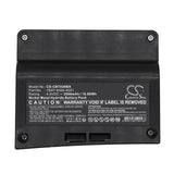 Battery for Cattron Theimeg Laird LRC-S 1BAT-8368-A001, 1BAT-8368-A001.D 4.8V Ni