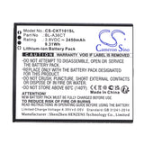Battery for Cricket Debut Smart BL-A36CT 3.8V Li-ion 2450mAh / 9.31Wh