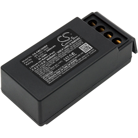 Battery for Cavotec MC-3000 M5-1051-3600 7.4V Li-ion 3400mAh / 25.16Wh
