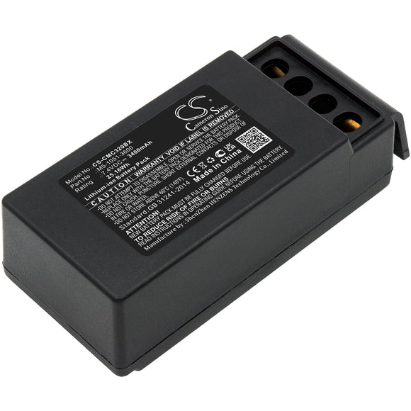 Battery for Cavotec MC-3 M5-1051-3600 7.4V Li-ion 3400mAh / 25.16Wh