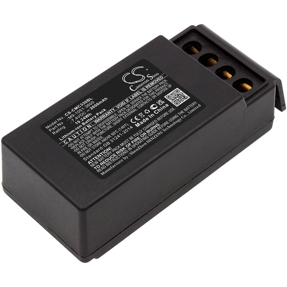 Battery for Cavotec MC3300 M9-1051-3600, MC-EX-BATTERY3 7.4V Li-ion 2600mAh / 19