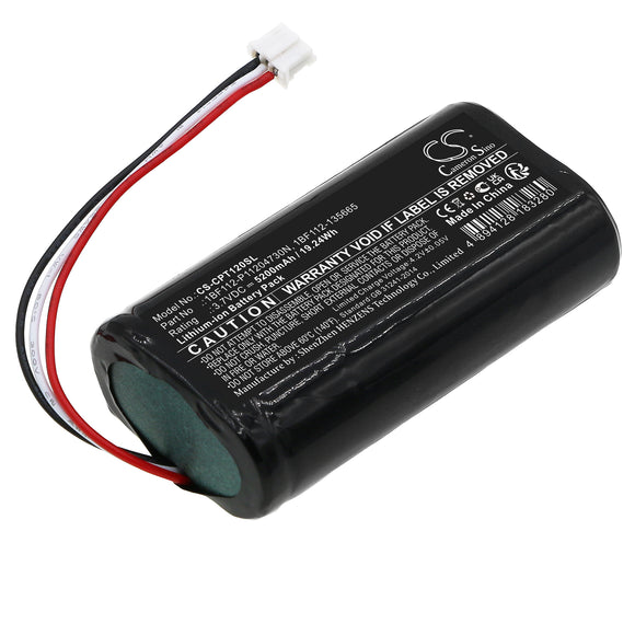 Battery for CalAmp TTU-1200 1BF112-135665, 1BF112-P11204730N 3.7V Li-ion 5200mA