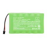 Battery for CaddX ZeroWire Control Panel ZW-BS01 7.2V Ni-MH 2000mAh / 14.40Wh