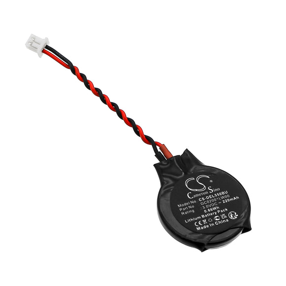 Battery for DELL Latitude E5570 GC02001LW00 3V Lithium 220mAh / 0.66Wh