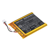 Battery for Visonic BGS-220 LIB2A6 3.7V Li-Polymer 2700mAh / 9.99Wh