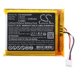 Battery for DSC GSM communicators GS4005 LIB2A6 3.7V Li-Polymer 2700mAh / 9.99W