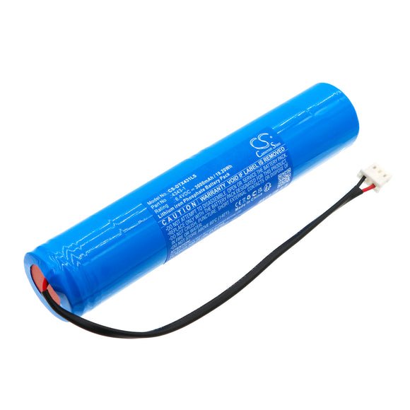 Battery for DOTLUX NOTSTROM AKKU-KIT 4343-1, 712302 6.4V LiFePO4 3000mAh / 19.20