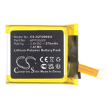 Battery for Diesel On DZT2002 APP00222 3.8V Li-Polymer 370mAh / 1.41Wh