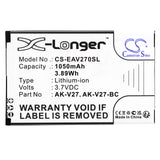 Battery for Emporia V27 AK-V27, AK-V27-BC 3.7V Li-ion 1050mAh / 3.89Wh