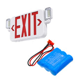 Battery for Elxteu Best Lighting Emergency Exit S 3xAA 3.6V Ni-CD 800mAh / 2.88W