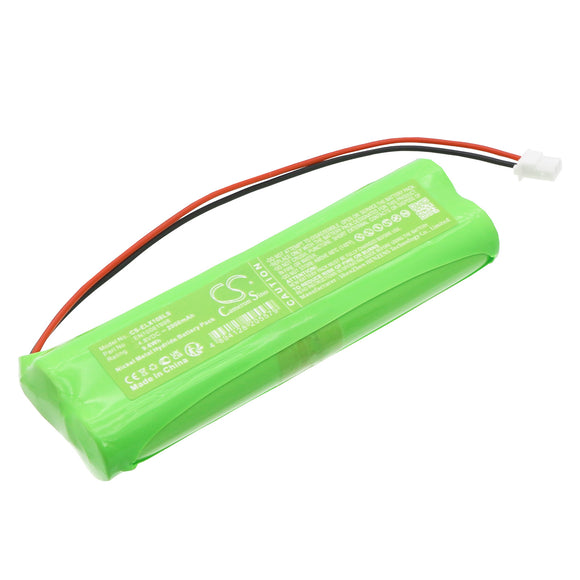 Battery for ESYLUX SLE EN10061998 4.8V Ni-MH 2000mAh / 9.6Wh