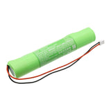 Battery for ESYLUX ELX LED EN10077418 3.6V Ni-MH 3000mAh / 10.8Wh